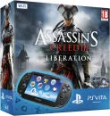 PS Vita (Wi-Fi Enabled) Includes: Assassin's Creed: Liberation and 4GB Memory Card Image 1