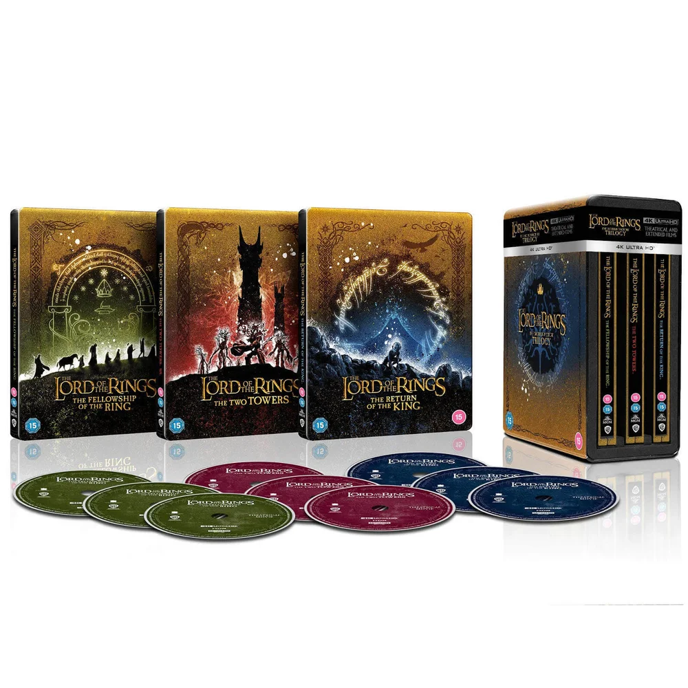 The Lord of the Rings Trilogy - Limited Edition 4K Ultra HD Steelbook Collection (UK Version) Image 1