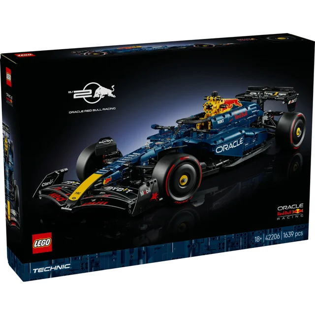 LEGO Technic Oracle Red Bull Racing RB20 F1 Car Model 42206