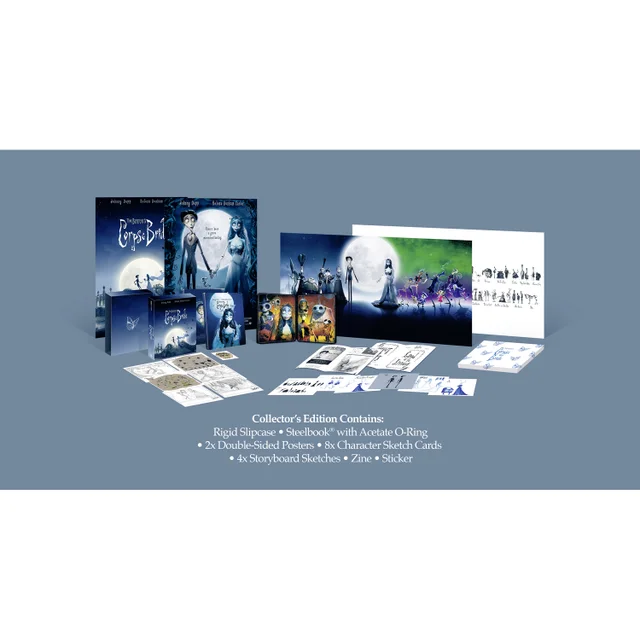 Corpse Bride 4K Ultra HD Collector's Edition with SteelBook