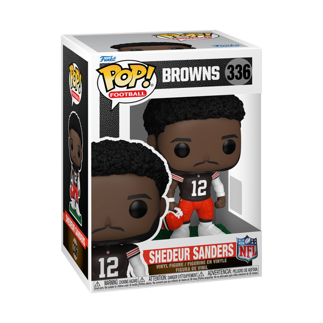 NFL Browns Shedeur Sanders Funko POP Vinyl