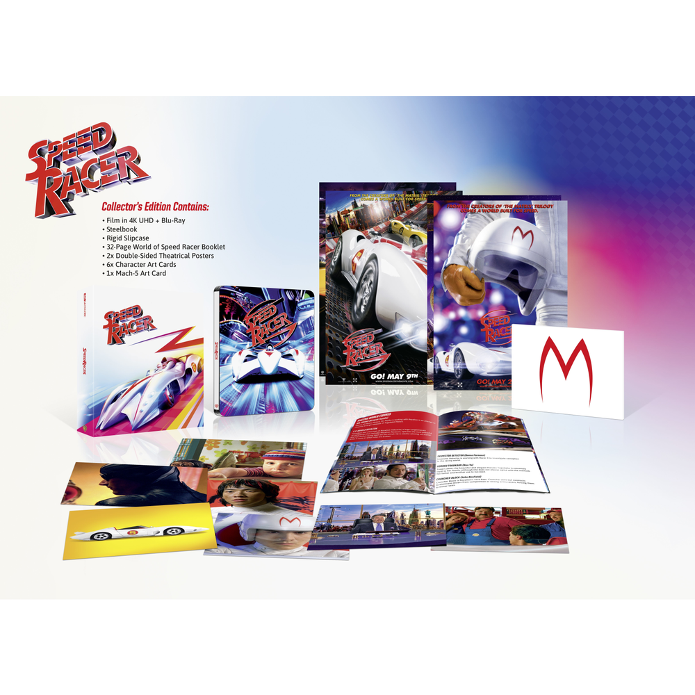 Speed Racer 4K Ultra HD Collector's Edition with SteelBook Image 1