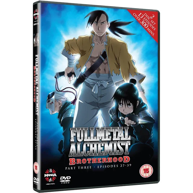 Fullmetal Alchemist Brotherhood Three (Episodes 27-39)
