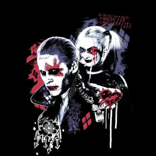 DC Comics Suicide Squad Harleys Puddin Sweatshirt - Black