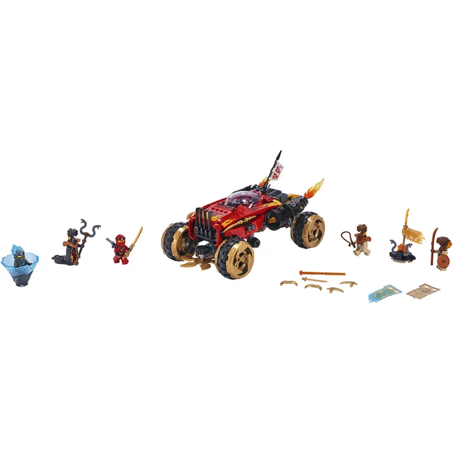 LEGO NINJAGO: Katana 4x4 Vehicle Toy with 5 Minifigures: (70675)