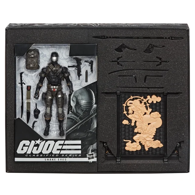 Hasbro G.I. Joe Classified Series Deluxe Snake Eyes with Accessories