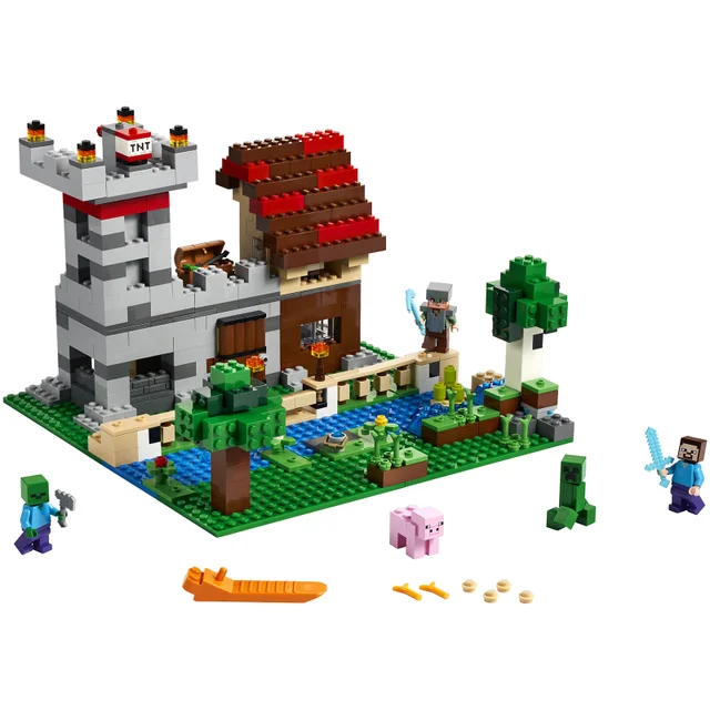 LEGO Minecraft: The Crafting Box 3.0 Fortress Farm Set (21161)