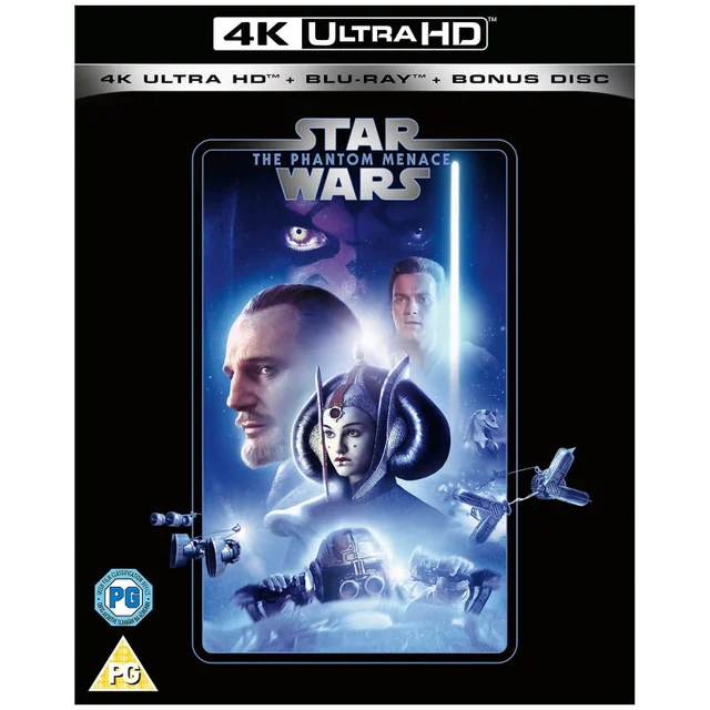 Star Wars - Episode I - The Phantom Menace - 4K Ultra HD (Includes 2D Blu-ray)