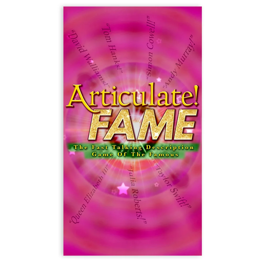Articulate Fame Board Game Image 1