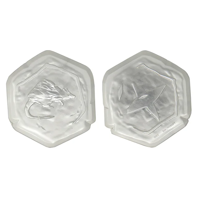 Sea of Thieves Silver Plated Bilge Rat Dubloon - Rare Store Exclusive