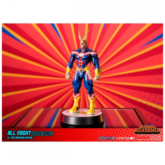 First 4 Figures My Hero Academia: All Might Golden Age PVC Statue (29cm)