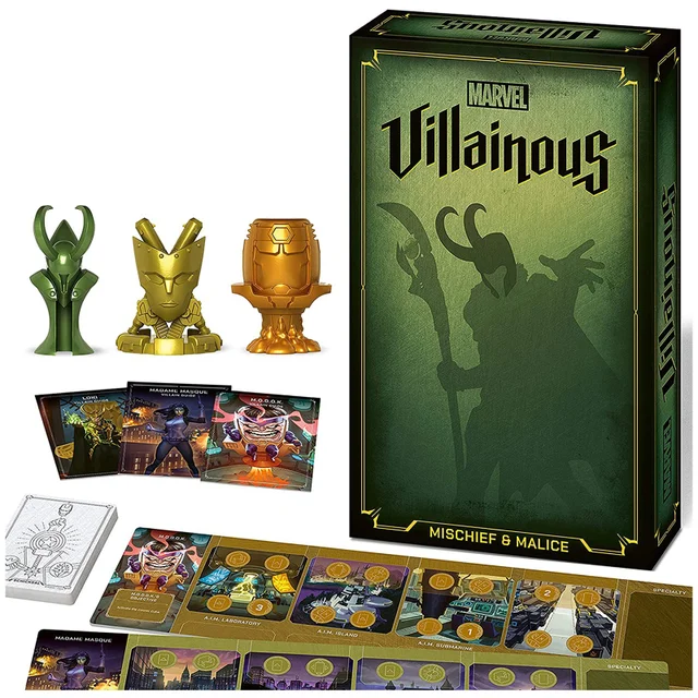 Ravensburger Marvel Villainous Game - Mischief and Malice - Standalone/Expansion Pack