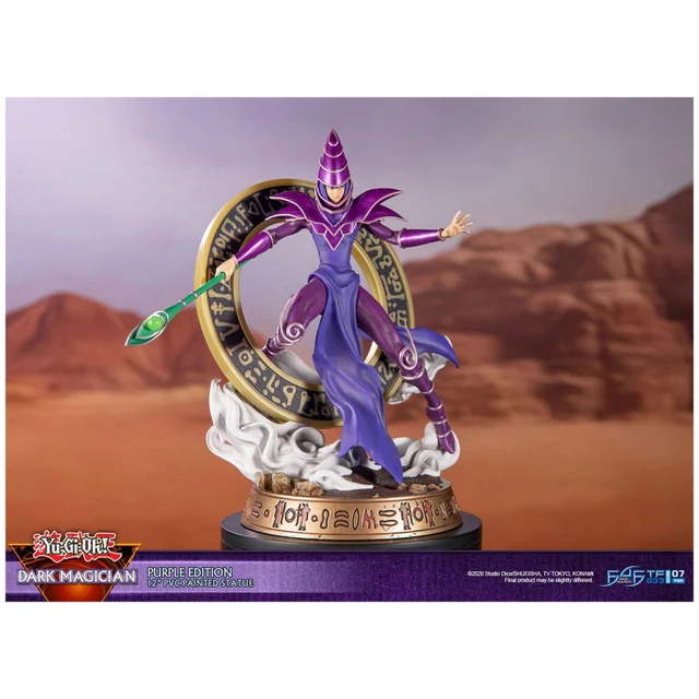 First 4 Figures Yu-Gi-Oh! Dark Magician Purple Variant 14 Inch PVC Statue