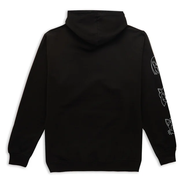 Sonic The Hedgehog Trio Hoodie - Black