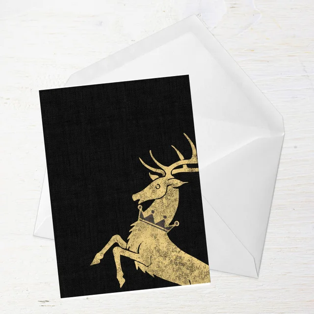Game of Thrones House Baratheon Greetings Card