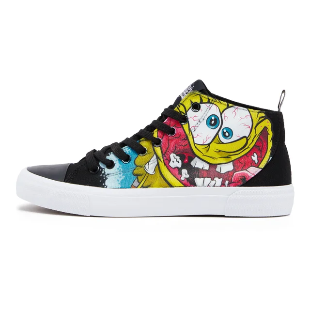 Akedo x SpongeBob SquarePants High Top - Black