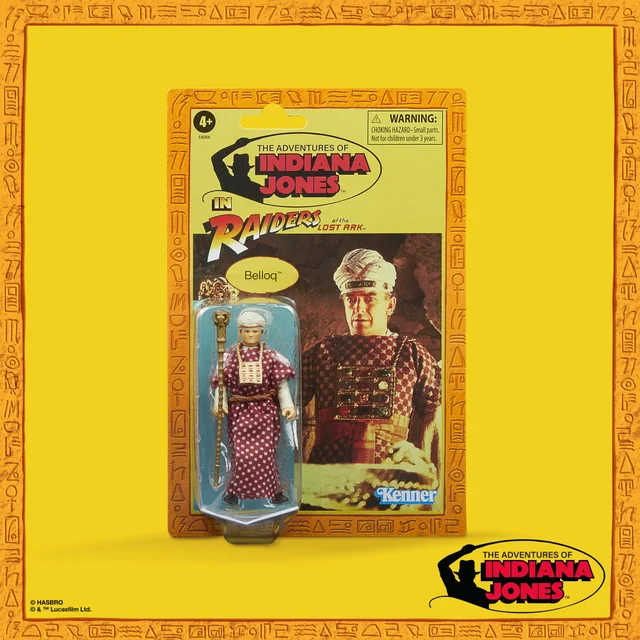 Indiana Jones Retro Collection Belloq (Ceremonial) Action Figure (3.75”)