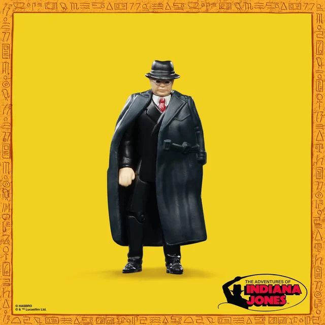 Indiana Jones Retro Collection Toht Action Figure (3.75”)