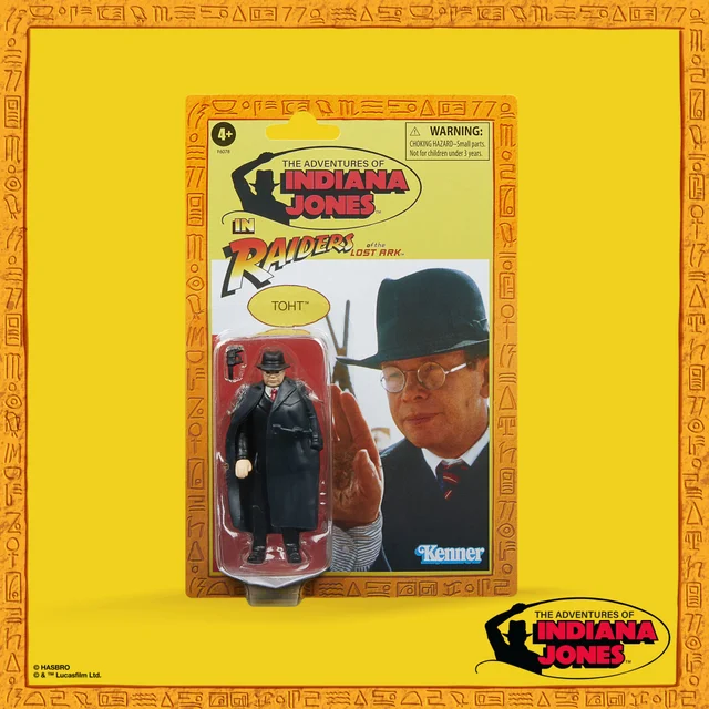Indiana Jones Retro Collection Toht Action Figure (3.75”)
