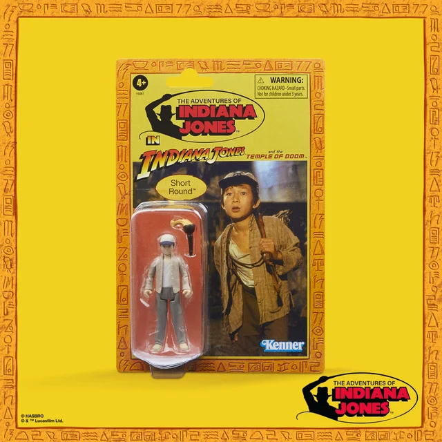 Indiana Jones Retro Collection Short Round Action Figure (3.75”)