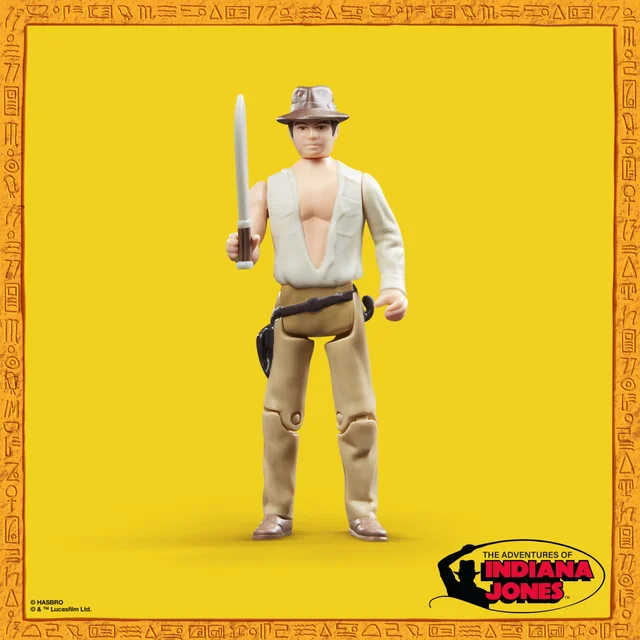 Indiana Jones Retro Collection Indiana Jones Action Figure (3.75”)