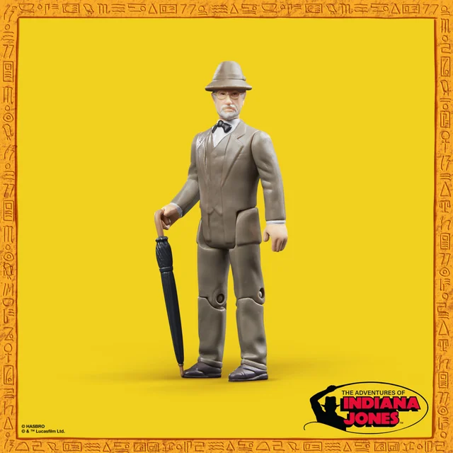 Indiana Jones Retro Collection Dr. Henry Jones Action Figure (3.75”)