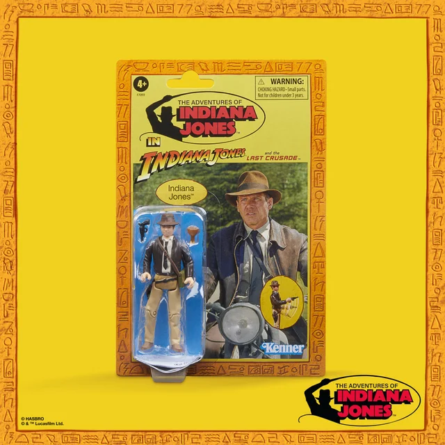 Indiana Jones Retro Collection Indiana Jones Action Figure (3.75”)