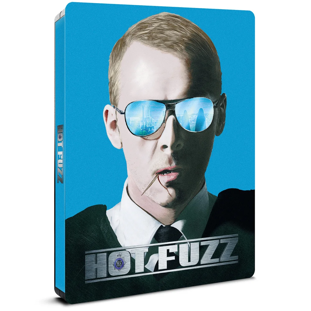Hot Fuzz Zavvi Exclusive Limited Edition 4K Ultra HD Steelbook (includes Blu-ray) Image 1