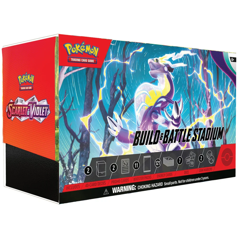 Pokemon TCG: Scarlet & Violet 1 Build and Battle Stadium Box Image 1
