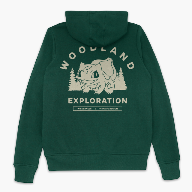Pokémon Woodland Exploration Hoodie - Green