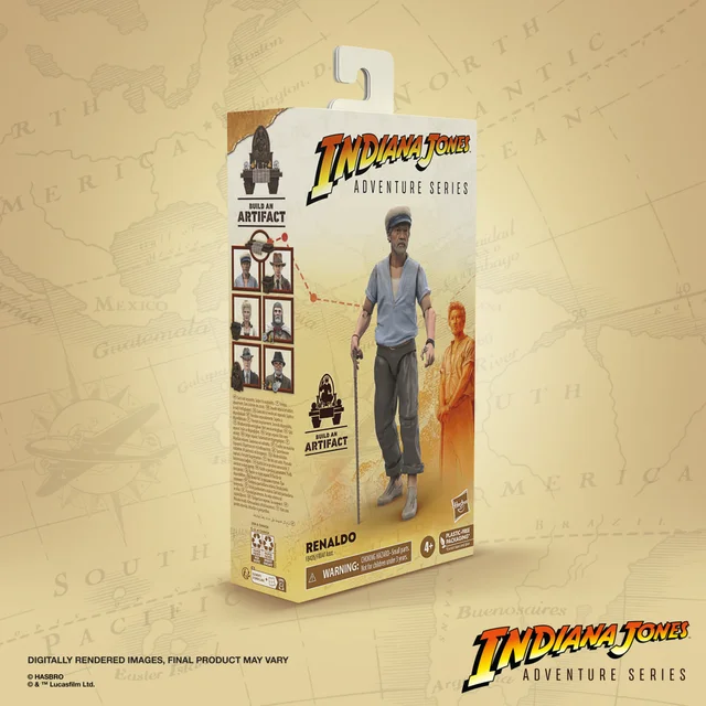 Indiana Jones Adventure Series Renaldo Action Figure (6”)