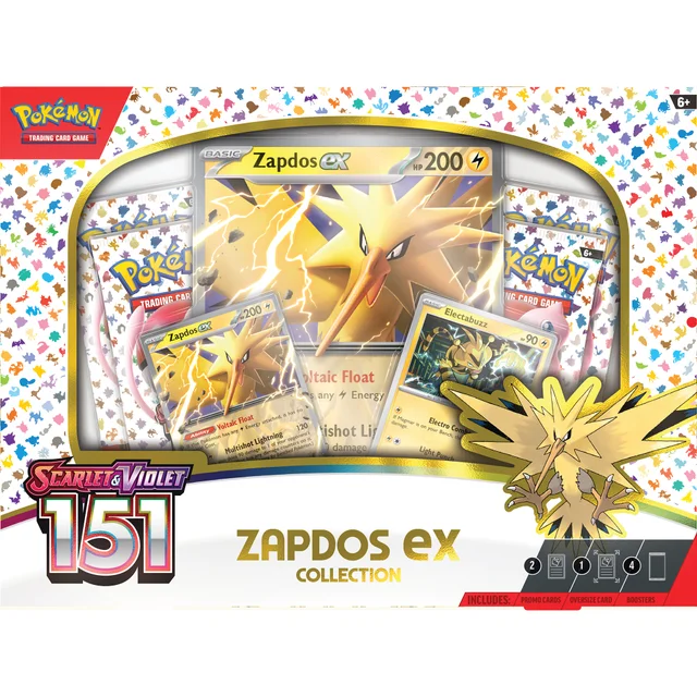 Pokemon TCG: Scarlet & Violet 3.5: 151 – Zapdos ex Collection