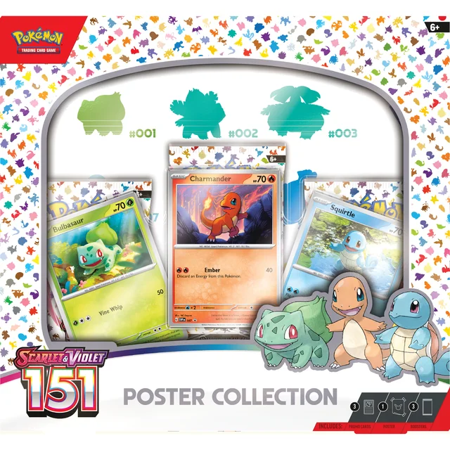 Pokemon TCG: Scarlet & Violet 3.5: 151 – Poster Collection