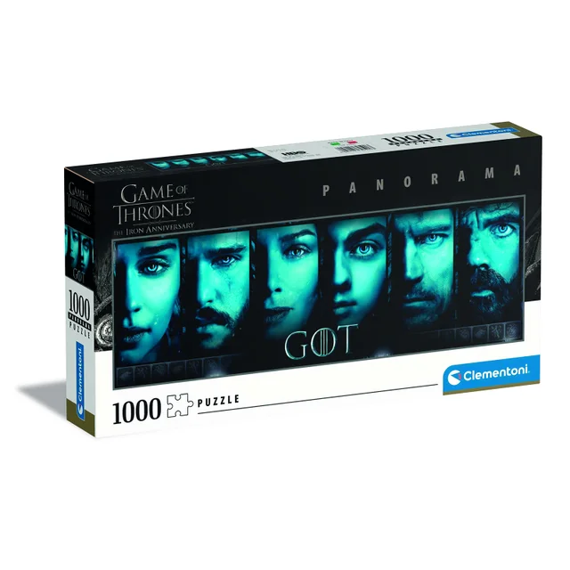Clementoni Game Of Thrones 1000 Piece Panorama Jigsaw Puzzle