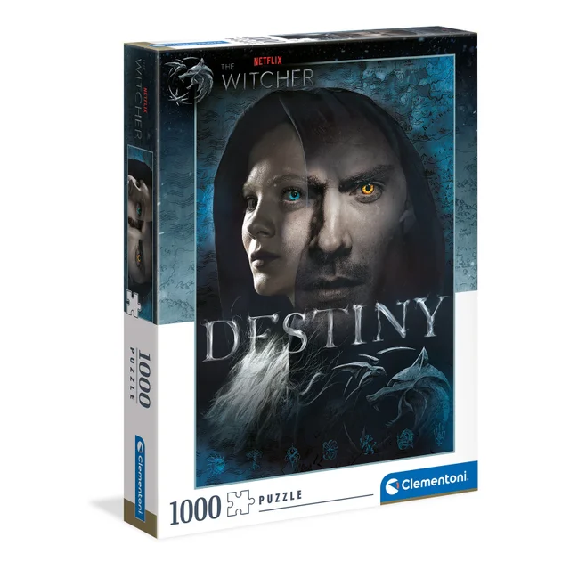 Clementoni The Witcher Destiny 1000 Piece Jigsaw Puzzle