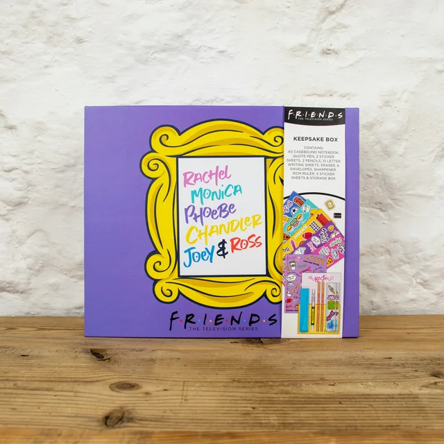 Friends Keepsake Stationary Gift Set Box
