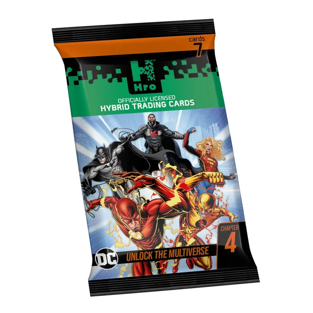 DC - HRO Chapter 4 Hybrid Trading Cards Collection: 8-Pack Premium Starter Box