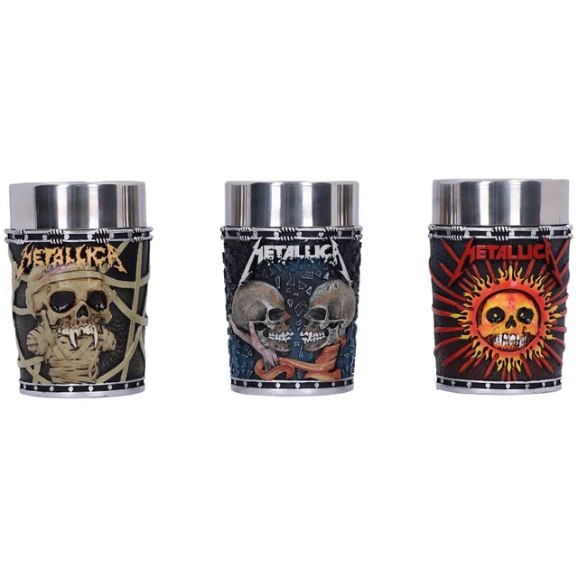 Nemesis Now - Metallica Shot Glass set 8.5cm