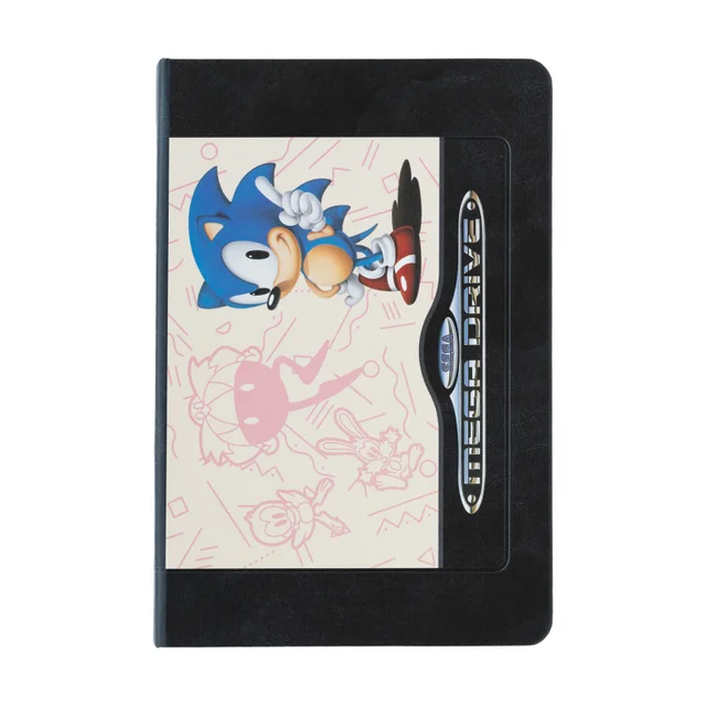 Sonic Premium A5 Notebook With Game Cartridge Gift Box