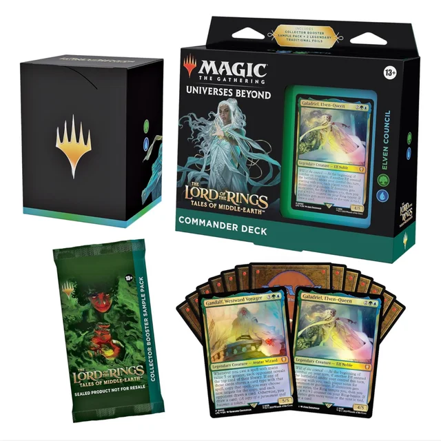 Magic: The Gathering The Lord Of The Rings: Tales Of Middle-Earth Elven Council Commander Deck