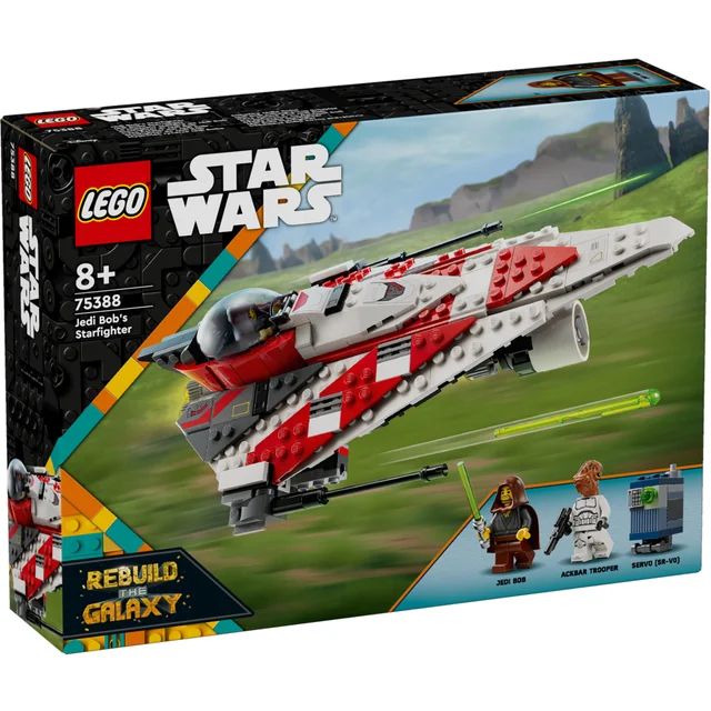 LEGO Star Wars Jedi Bob’s Starfighter Building Toy Set 75388