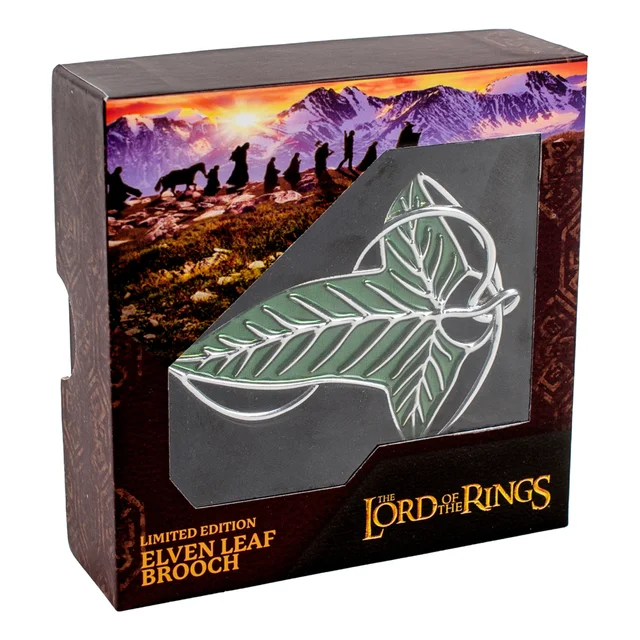 Lord of the Rings: Elven Leaf Pin Brooch Replica