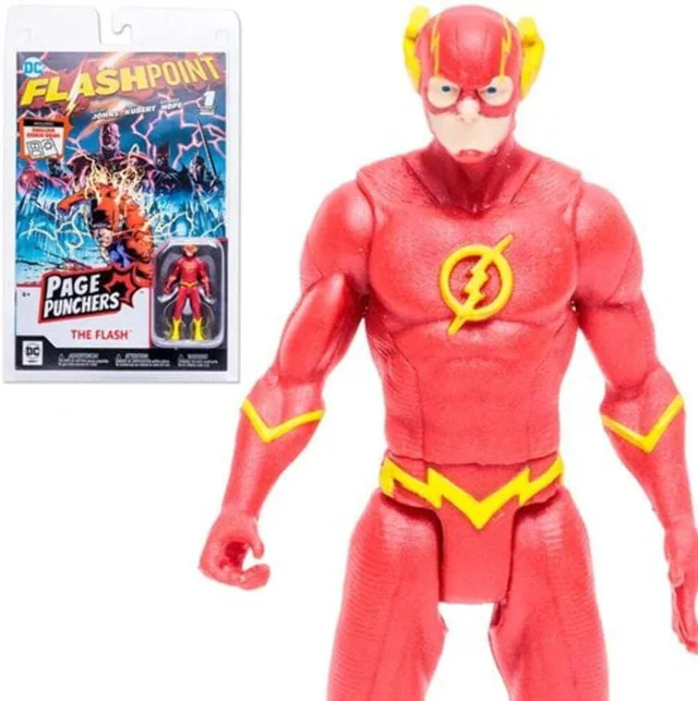 McFarlane DC DIRECT - 3IN COMIC WITH FIGURE WV1 - THE FLASH (FLASHPOINT)
