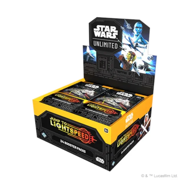 Star Wars: Unlimited Jump To Lightspeed Booster Box (24 Packs)
