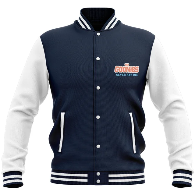 The Goonies Astoria Goondocks Unisex Varsity Jacket - Navy/White