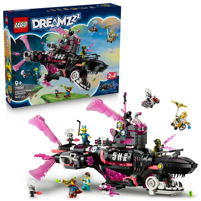 LEGO® DREAMZzz™ Nightmare Shark Submarine Toy 71500