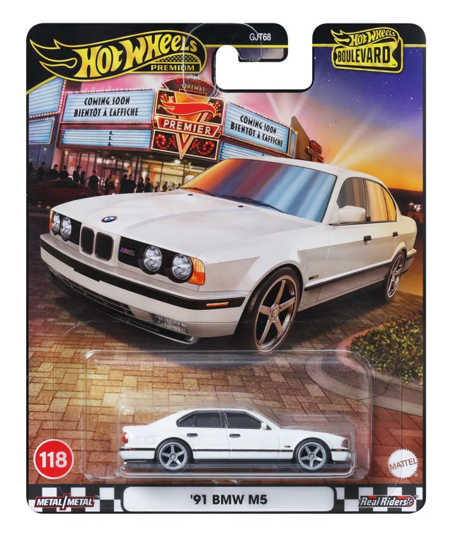 Hot Wheels Premium Boulevard Mix 1 '91 BMW M5