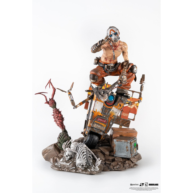 PureArts Borderlands 3 : Psycho & Claptrap 1/6 Scale Diorama