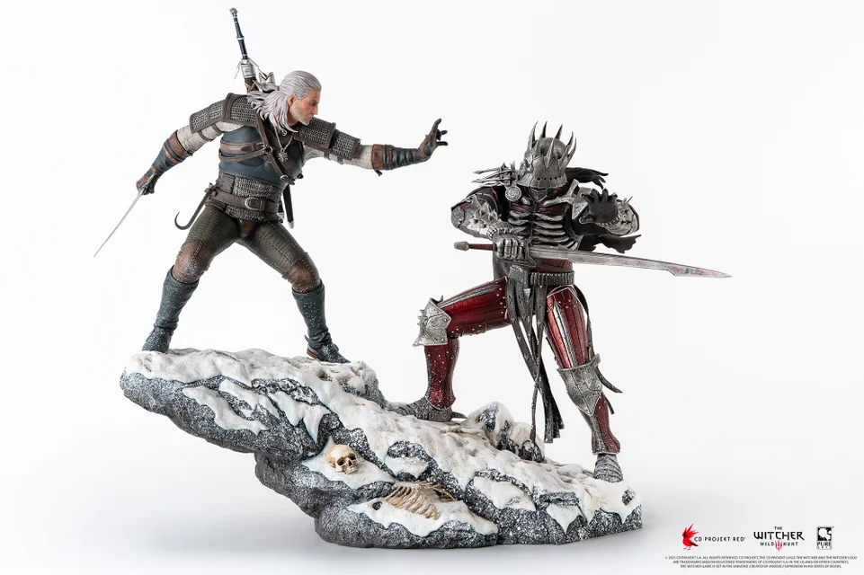 PureArts The Witcher : Geralt vs Eredin 1/6 Scale Diorama