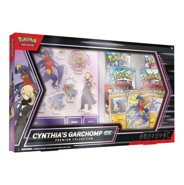 Pokémon TCG: Cynthia's Garchomp ex Premium Collection